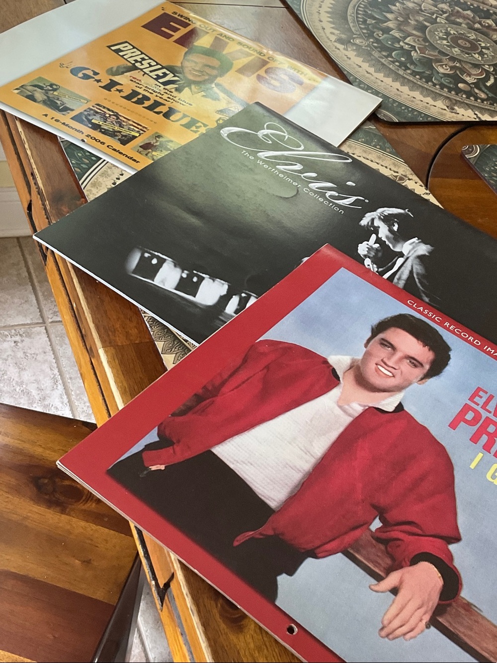 Elvis Presley  16 month vintage calendars- Iconic Rock 'n' Roll Style